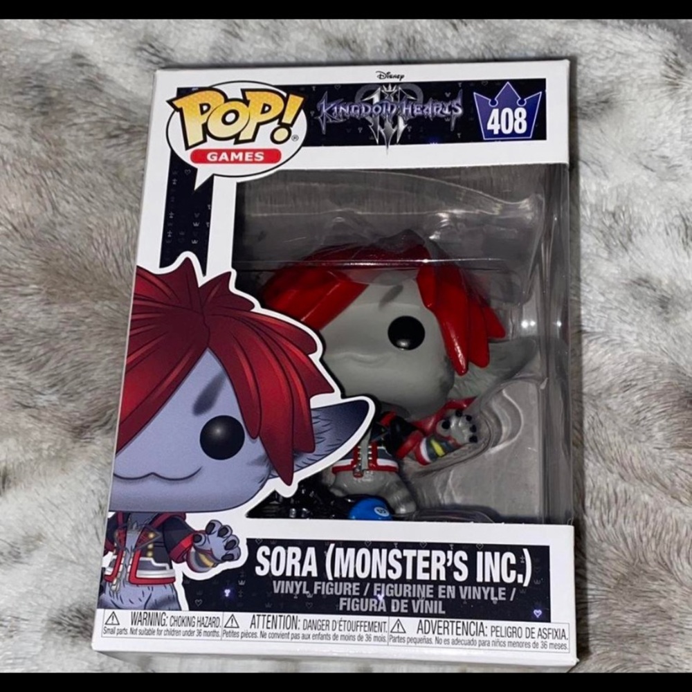 Funko Pop! Games - Kingdom Hearts Sora (Monster’s Inc) 408